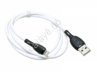 Дата-кабель универ. Lightning Borofone BX86 1м 2.4А white