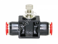 Фитинг цанговый регулятор скорости потока воздуха 8 х 8 mm