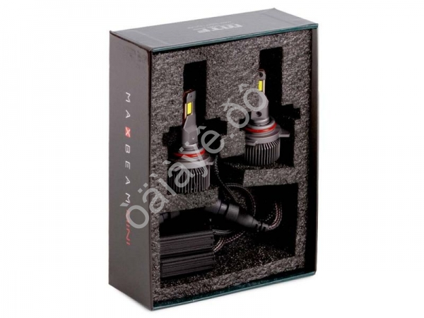 Светодиодные лампы MTF Light, серия MaxBeam Mini, HIR2(9012), 12V, 45W, 4500lm, 6000K, кулер, к-кт.