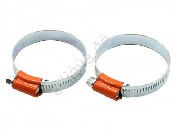 Хомут червячный усиленный оцинкованный 44-56 мм (11,7мм) "Маяк" (2шт.) W1 МАЯК