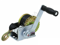 Лебедка барабанная, 270кг, лента 50мм*8м МТ  1/6_