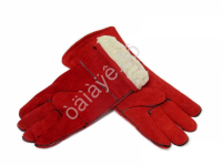 Перчатки КРАГИ 5 пал. спилковые тип ТРЕК утепеленные /1/12/72