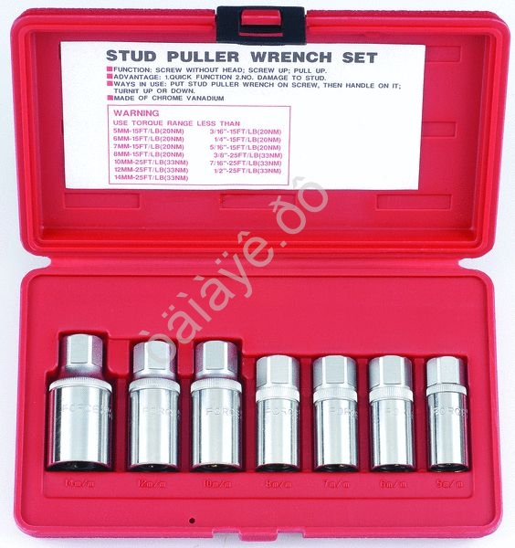 F5078 Набор шпильковёртов 7 предметов  /1/12