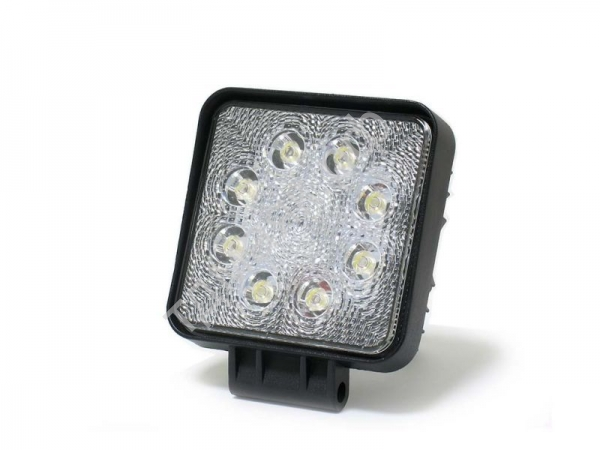 Фара светодиод. дополнит.  8SMD 24W 1680LM 9-30V 6000K WHITE (125х45х115)