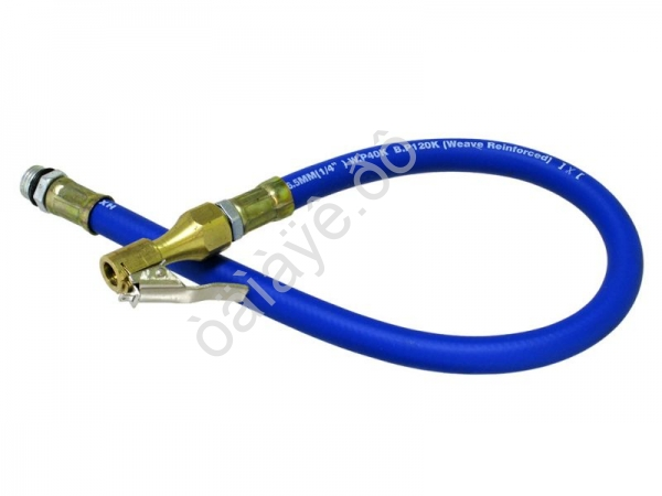 Шланг для пистолета подкачки 40см (синий)