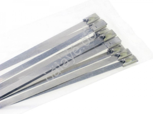 Хомут стяжка стальной 250x4,6 "Маяк" W4-304ss МАЯК /1 Хомут стяжка стальной 250x4,6 "Маяк" W4-304ss МАЯК /1