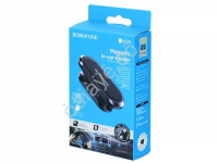 Держатель телефона магнитный на панель, черный Borofone BH29