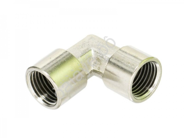 Фитинг -угловой 1/4"  М-М