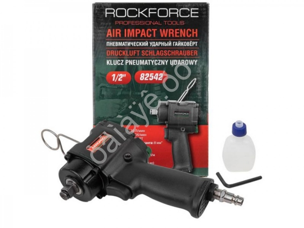 Гайковерт пневматический ударный 1/2" (600Нм) RockFORCE