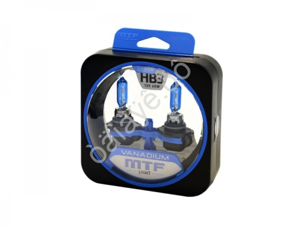 Набор ламп MTF HВ3 9005 12V65W Vanadium 5000K (Корея)
