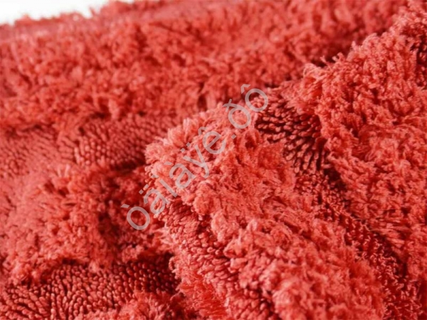 Салфетка Микро-Фибра "НВ" 40х60см 1000гр красная MF9