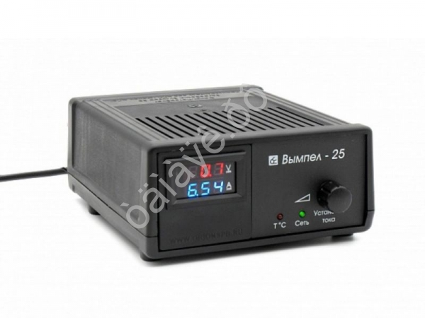 Зарядное устройство Вымпел-25 (автомат,0-7А,14.8В,LED амперметр/вольтметр)