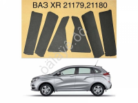 Наклейка на стойки дверей для LADA XRAY (к-т)