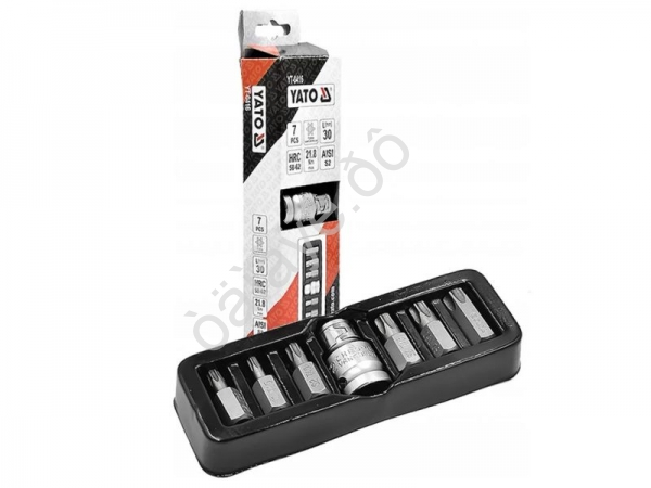 Набор бит 1/2"  7 предметов Т25-Т55 TORX YATO