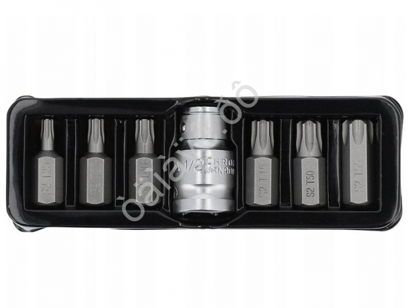 Набор бит 1/2"  7 предметов Т25-Т55 TORX YATO
