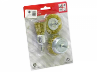 Набор металлических щёток для УШМ 3пр. (чашка/проволока) МТ /1/100/120_