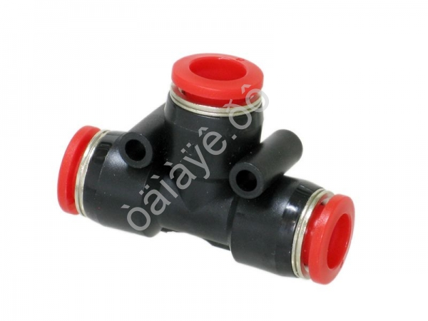 Фитинг цанговый пластик тройник 8 х 8 х 8mm