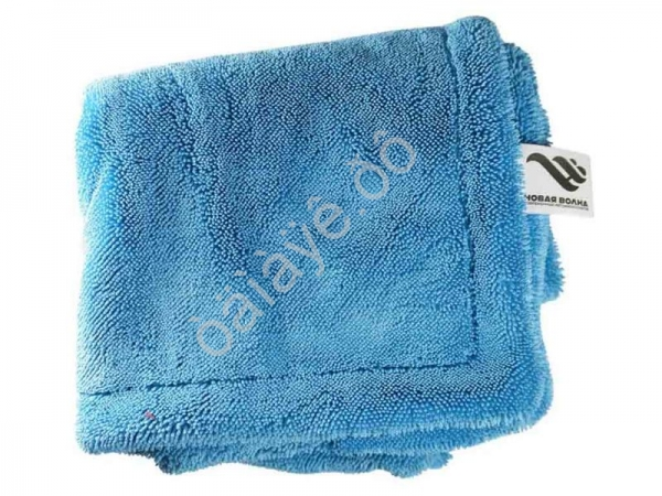 Салфетка Микро-Фибра "НВ" 40х70см 1600гр голубая MF6