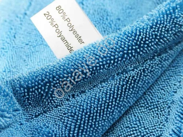 Салфетка Микро-Фибра "НВ" 40х70см 1600гр голубая MF6 Салфетка Микро-Фибра "НВ" 40х70см 1600гр голубая MF6