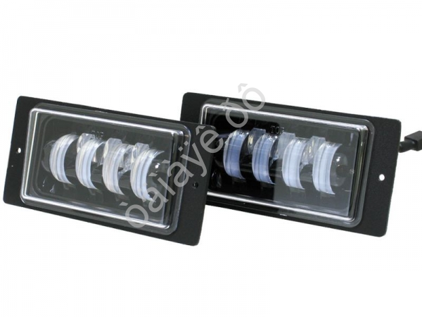 Противотум. фары диодные, CSP 1860, 7 линз, 6000К, 1 реж., ALEON AL-10W-7, LADA (2110, 2112, 2114, 2