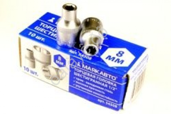Головка   8мм 1/2" 6гр. МАЯКАВТО™ 1/17/240_