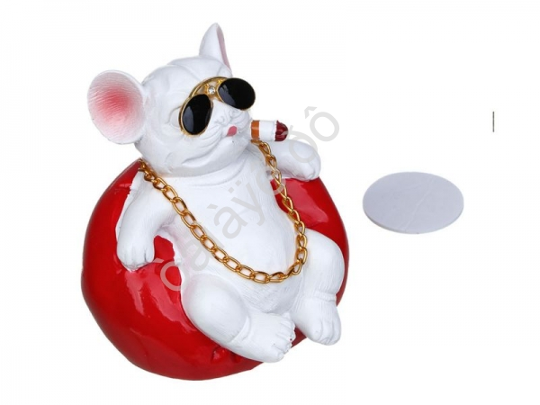 Игрушка на панель собачка, полистоун, 5*7см "NEW GALAXY"