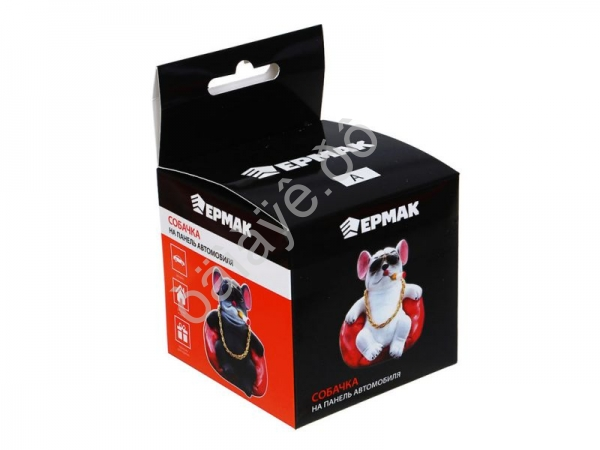 Игрушка на панель собачка, полистоун, 5*7см "NEW GALAXY"