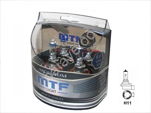 Набор ламп MTF H11 12V55W Argentum+80% 4000K (Корея) Набор ламп MTF H11 12V55W Argentum+80% 4000K (Корея)