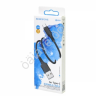 Дата-кабель универ. USB--Type-C, 1м, 3А, Borofone черный BX80