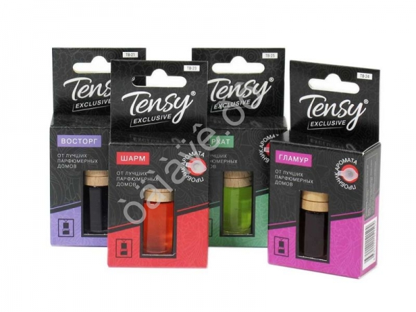 Освежитель воздуха "Tensy" "эксклюзив (БОСКО) Бутылочка с дер..6мл.,/1/15