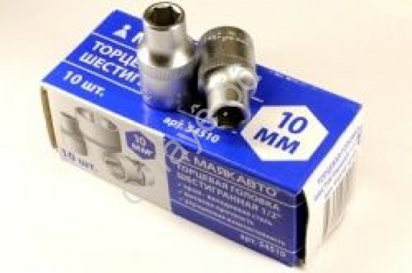Головка  10мм 1/2" 6гр. МАЯКАВТО™ 1/10/240_