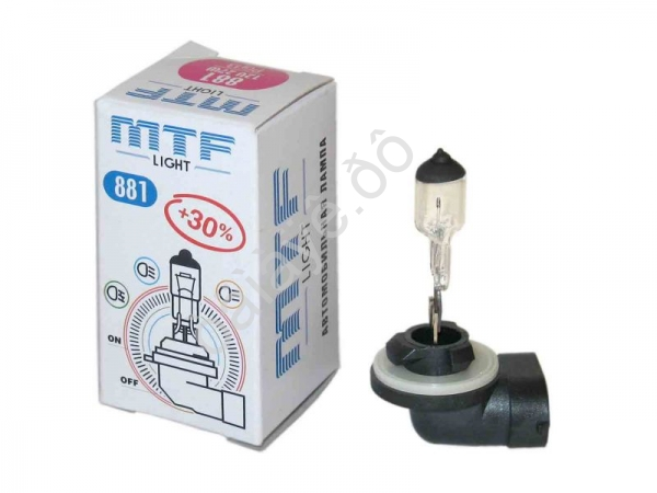 Лампа MTF H27 12V27W 881 Standart+30%(Корея) Лампа MTF H27 12V27W 881 Standart+30%(Корея)