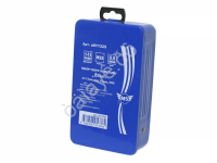 Набор свёрл по металлу 25шт. d1-13мм,шаг 0,5мм,HSS "М5" 1/20_