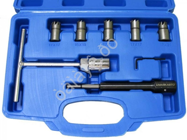 Набор для восстановления гнёзд дизельных форсунок 7пр. МАЯКАВТО™ 1/10_ Набор для восстановления гнёзд дизельных форсунок 7пр. МАЯКАВТО™ 1/10_