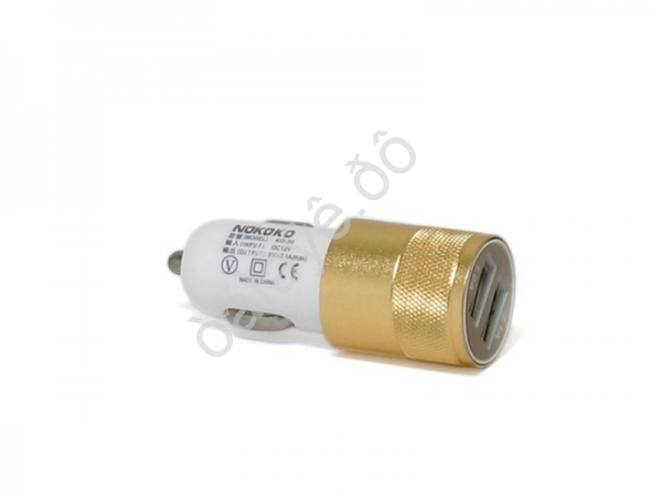 АЗУ в прикуриватель  2хUSB (2000mA) KO-20
