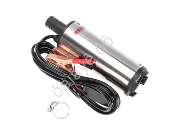 Насос перекачки топлива погружной 12В, 35л/мин, без фильтра, 51мм REXANT