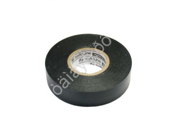 Изолента 19мм*20м  "SafeLine" чёрная /10/200