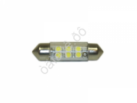 Светодиод 24V T11x36 S8,5 6SMD(3,5x2,8) WHITE/10