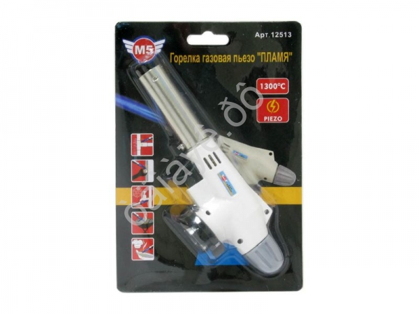 Горелка газовая пьезо М5 "ПЛАМЯ" /1/10/100_