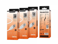 Дата-кабель универ. Lightning 1м, 2,4А, Borofone белый BX14