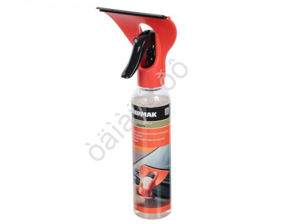 Очиститель стекол с водосгоном, всесезонный (триггер - водосгон) 250мл ЕРМАК 1/6