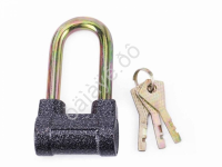 Замок навесной бронь  60" дл. ручка