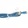 Дата-кабель универ.  для APPLE Lightning  М5  (3Ам 5-9V) тканевый плоский
