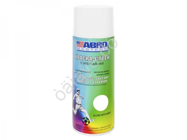 Краска спрей ABRO SP-015-AM (Белый грунт) 1/12