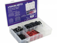 Набор уплотнительных колец 7-55 мм, 383 шт (в кейсе) МАЯКАВТО™/25_