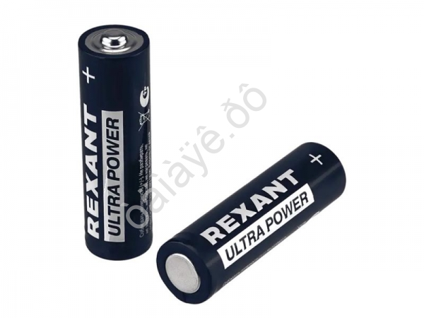 Батарейки алкалиновые ультра AA/LR6 REXANT (бл. 2шт) /2/24