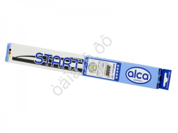 Щетка стеклоочистителя  "ALCA"силикон/графит 45см START 1/50