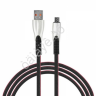 USB кабель MicroUSB, в виде "кобры", 1м, 2А, FORZA /1/10
