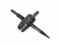 Метчик для ремонта резьбы вентиля, чёрный ЕРМАК