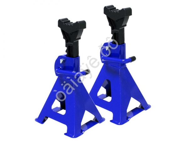 Стойки страховочные 2т, 270-410мм, с фиксатором и резиновой накладкой, 2шт.МАЯКАВТО™  /1/6_